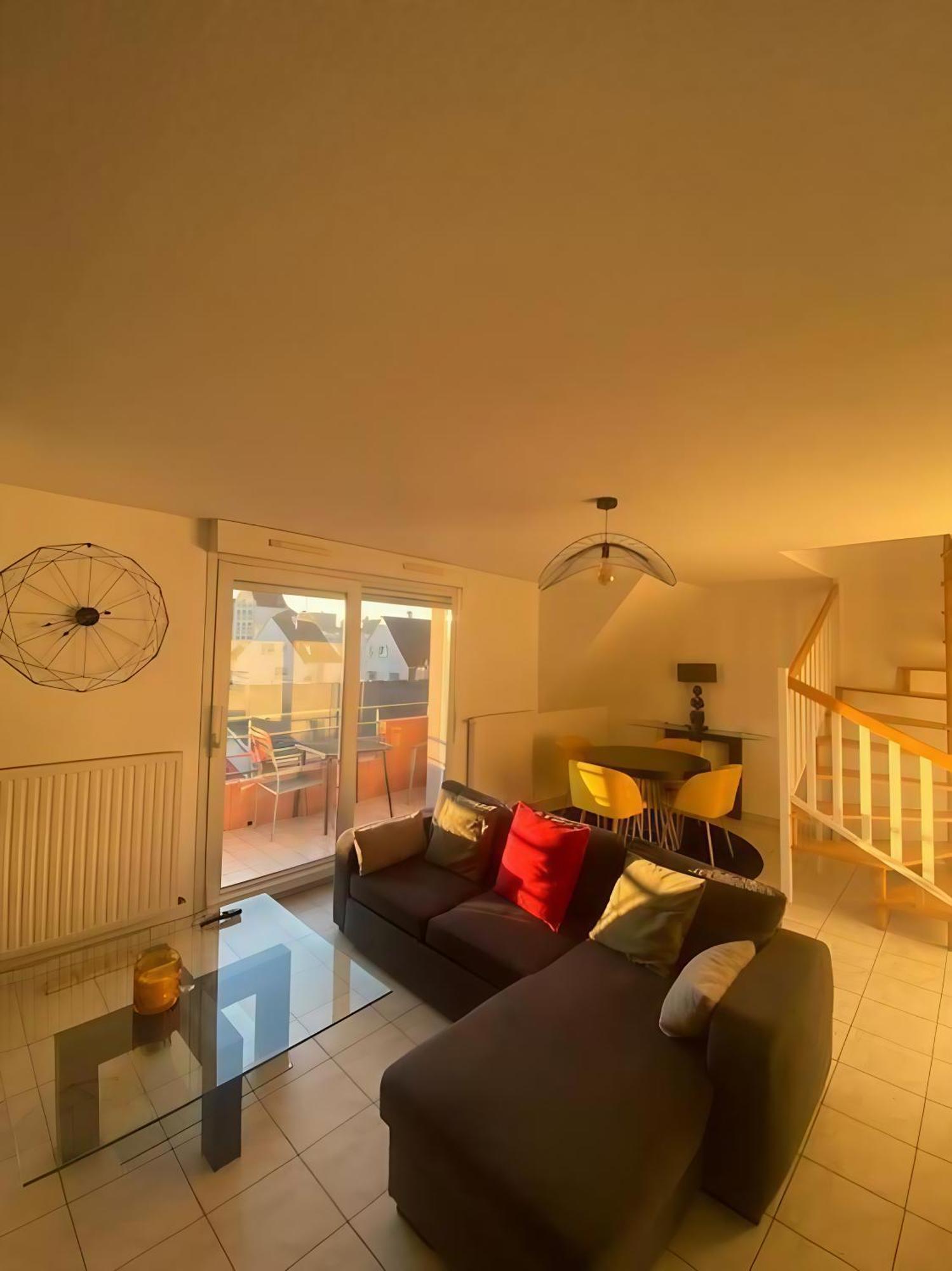 Superbe Duplex Proche Centre Ville Parking Gratuit Colmar Eksteriør bilde